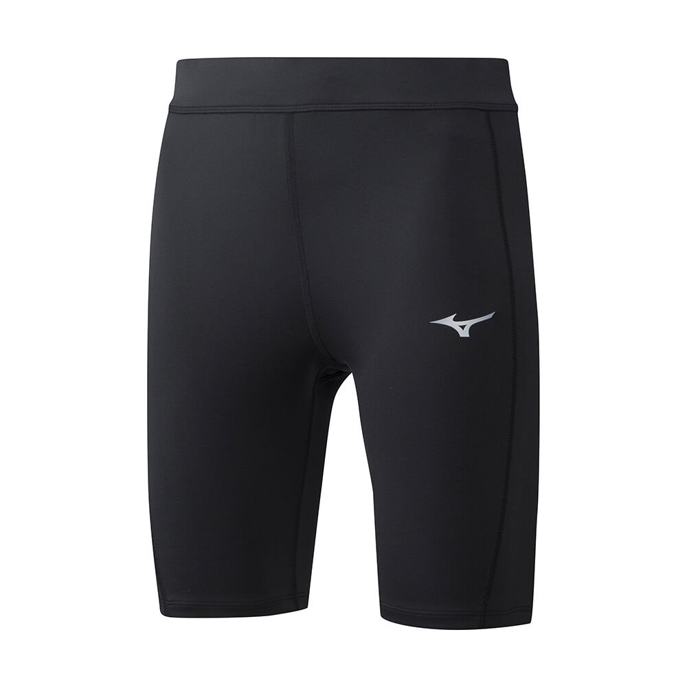 Mizuno Women's Tights Impulse Core Mid Black - KNVDGBX-72